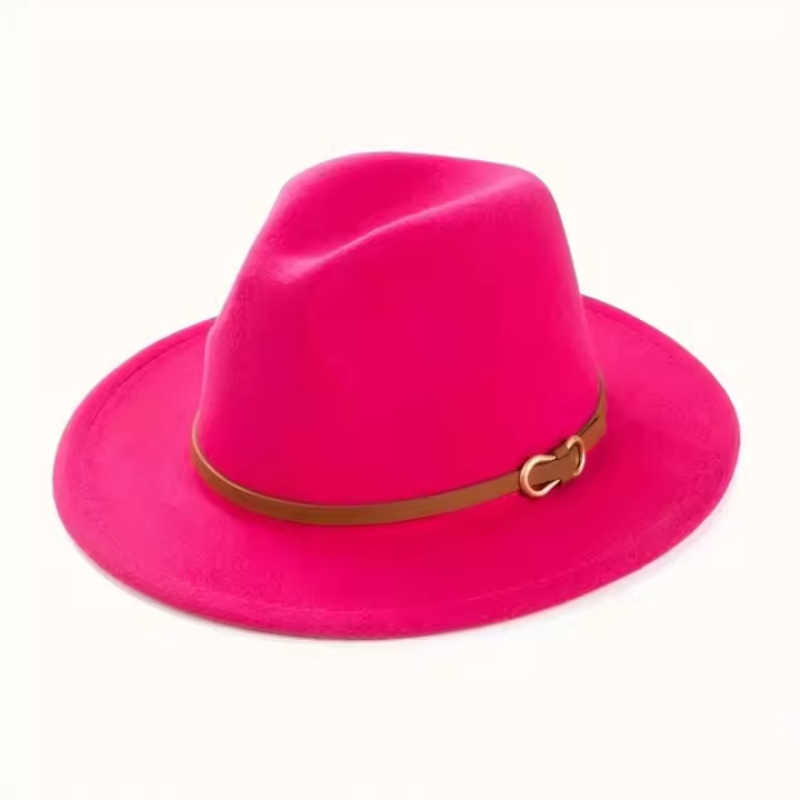 Sombrero De Paja Negra Para Hombres Y Mujeres Estilo Retro Multifuncional Para Moda Casualตลอดทั้งปี - 1