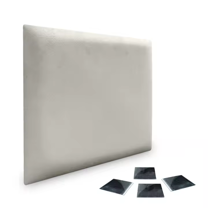 DHOME Paneles Tapizados de Terciopelo Autoadhesivos para Pared Acústicos Absorbentes Cabeceros Decoración - 1