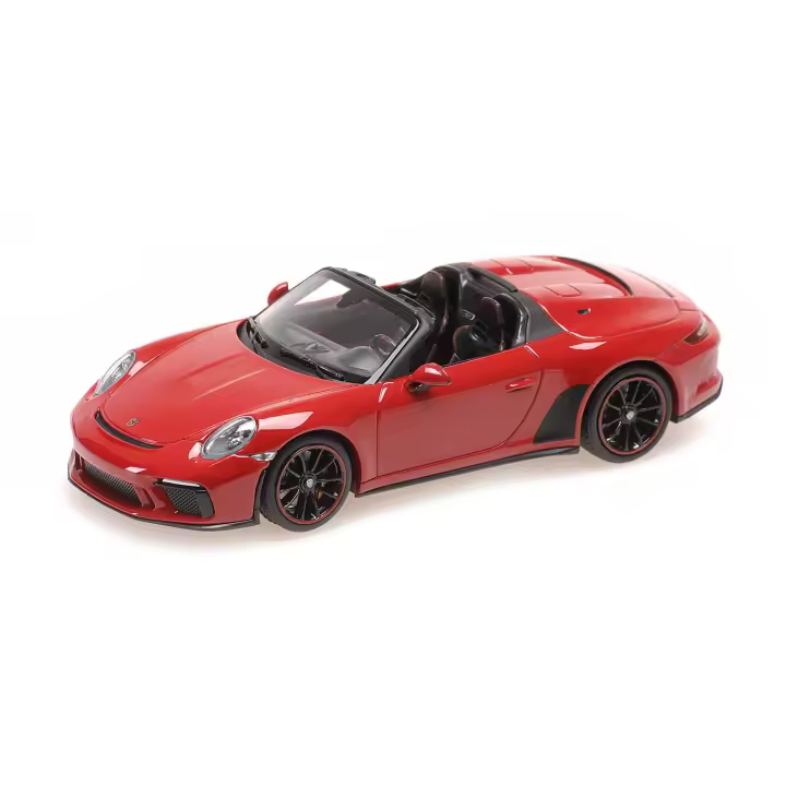 MINICHAMPS 1/43 PORSCHE 911 (991) SPEEDSTER ROJO OSCURO METALICO 2019 - 410061131 - 1
