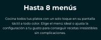 Freidora de aire sin aceite Cecotec Cecofry&Grill Duoheat 8000, 8L, Doble Resistencia, Plancha, Grill, Air Fryer, 2200W, Dietética y Digital, Ventana, Temperatura Regulable 80-200°C, 8 Menús - details 5