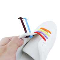 16pcs/set Alzas De Silicona Elásticas Para Zapatos Sin Nudos Lazos Desenlazados T-Shape Para Hombres Y Mujeres - details 0