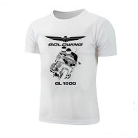 Camiseta De Algodón Streetwear Goldwing GL1800 Para Hombres Y Mujeres Camiseta De Manga Corta Oversized Para El Verano Alta Calidad Top Casual - details 6