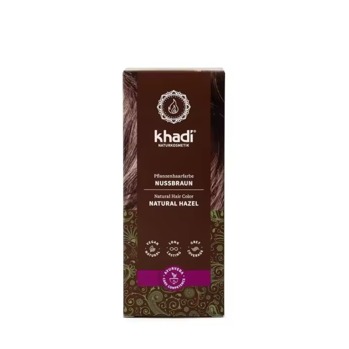 Khadi Henna Bio Castaño Avellana 100g - 1