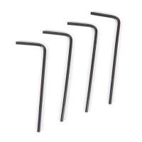 Juego De 4 Piezas De Control De Volumen Y Timbre En Metal Plateado Oro Negro Para Guitarra Eléctrica Y Bajo Dome Knobs - details 5