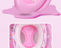 Anillo de natación para niños, anillo de natación para bebés, anillo de asiento para bebés, salvavidas antivuelco, anillo de asiento lindo de dibujos animados de PVC grueso - details 7
