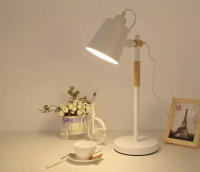 Flexo OSLO Blanco de BEL AIR HOME - Lámpara de Escritorio Brazo Articulable, Iluminación para Estudio, Lectura y Trabajo - details 2