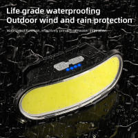 Lámpara Frontal De Pesca Super Brillante COB Luz De Trabajo Portátil Luz De Camping Al Aire Libre Con Luz Blanca Y Roja Pantalla De Poder - details 8
