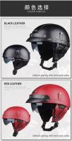 Casco De Motocicleta Retro Para Hombres Y Mujeres Aprobado DOT Con Lente HD Capacidad De Cuatro Estaciones Para Conducción De Scooter - details 8