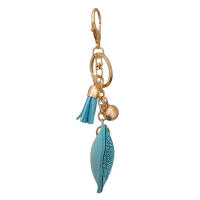 Llavero De Corazón De Cuero Con Borla Y Diamantes Para Mujeres Y Niñas Accesorios Para Bolso Y Mochila Llavero Clásico De Forma De Corazón - details 16
