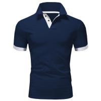 Camisas Polo De Manga Corta Para Hombre Estilo Casual Ajustada Diseño Básico Secado Rápido Anti-arrugas Tops Transpirables - details 11