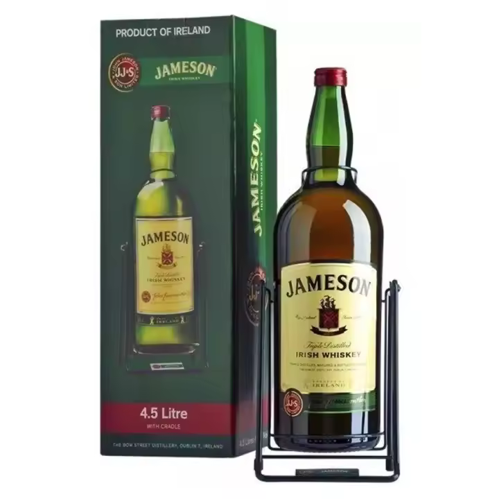 Whisky Jameson con Balancín - Botella 4,5 L - Irlanda - 40% - 1