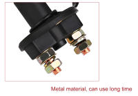 Interruptor Principal De Batería Para Coche 12V/24V Desconecta Isolador De Circuito Relé De Control De Alimentación Vehicular - details 13