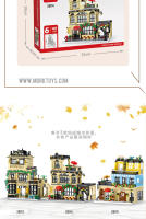 Bloques De Construcción MOC MORK Serie Urban Street View Para Niños Juguetes Educativos De Arquitectura Moderna Regalos Para Niños Varones - details 19