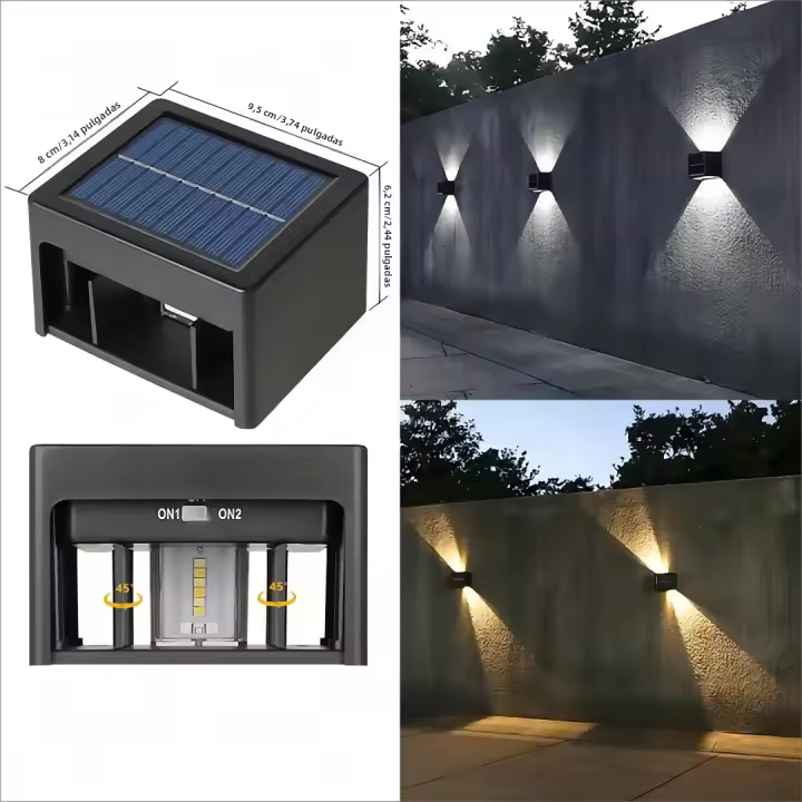 1pc Luz Solar De Inserción En Piso Brillante Para Jardín Exterior Impermeable Disco Solar Para Paisaje Camino Caminata - 1