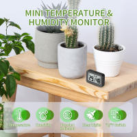 NOKLEAD Mini Higrómetro Monitor Termómetro Medidor De Humedad Con Icono De Cara Indicador De Comodidad Para Interiores ℃/℉ Switch Para Hogar Y Oficina - details 21