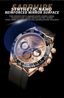 Reloj De Pulsera Deportivo Militar De Lujo Para Hombre Chronógrafo Luminoso Fecha Cuarzo Reloj Popular Masculino BINBOND - details 5