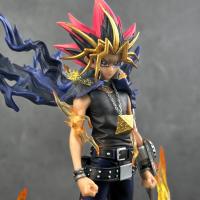 Figura De Anime 28cm Yugi Muto Duel Monsters Monstruos De Cartas PVC Estatua Coleccionable De Modelos Decoración Juguetes Regalos De Navidad - details 7