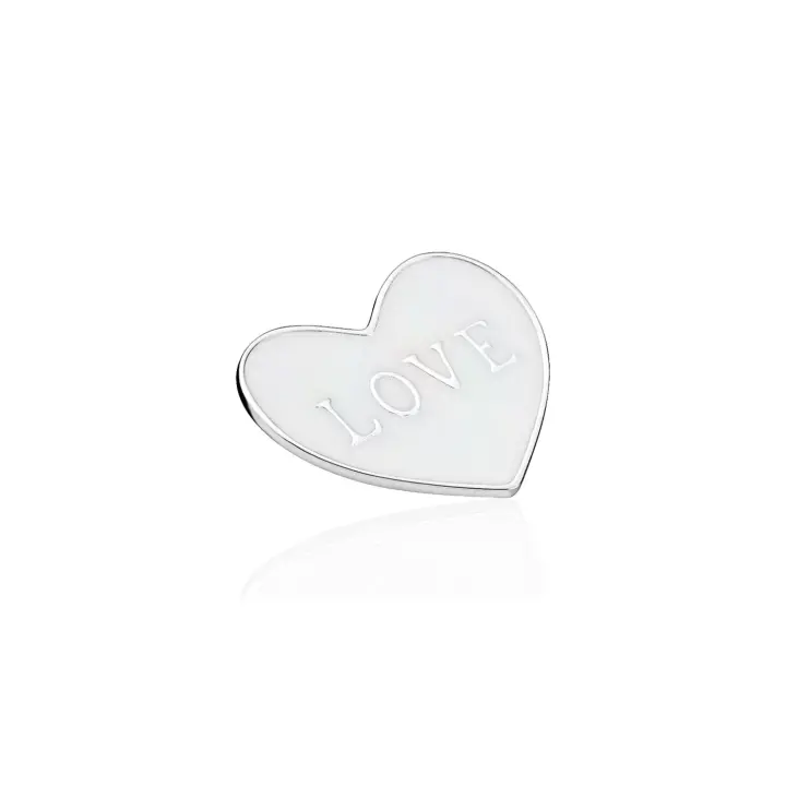 Pulsera PANDORA Plate Corazón Amor Grande en Plata de Primera Ley - 1