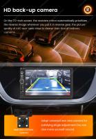 Navifly Universal 2DIN Reproductor MP5 Para Coche Con Pantalla Táctil HD FM Radio Soporte Carplay BT Cámara Rearmada USB TF Card - details 18