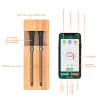 Termómetro De Carne Inalámbrico Digital Para Cocina Y Barbacoa Herramientas De Cocinar Smart Bluetooth Termómetro Inteligente Para Horno Y Asador - details 5