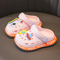 Sandalias De Verano Para Niños Con Agujeros Zapatos Suaves Antideslizantes Diseño De Dibujos Animados DIY Para Niños Y Niñas Tallas Para Edades 4-6 Años - details 6