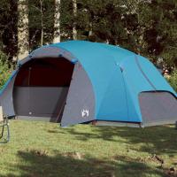 vidaXL Tienda Familiar Crossvent para 8 Personas Impermeable Toldo Carpa Color Azul,  Gris y naranja,  Verde y mas - details 0
