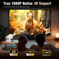Proyector Mini Autoenfoque Magcubic HY310 Native 1080P 330ANSI 4K Android 11 Con Wifi6 BT5.4 Air Mouse Voz Para Películas Al Aire Libre - details 5