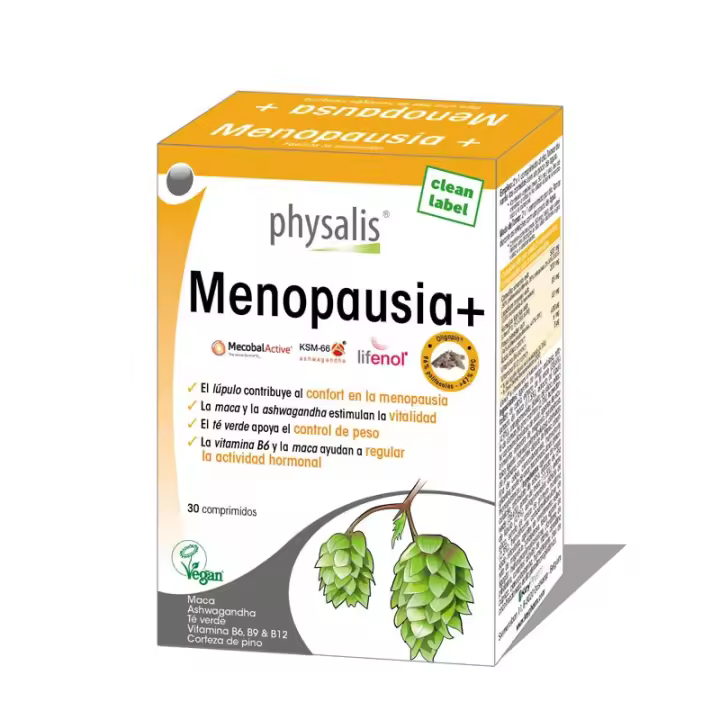 Menopausia+ 30 comprimidos Physalis - 1