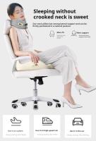 Almohada De Memoria Para El Cuello En Forma De U Almohada Suave De Viaje Con Masaje Para El Cuello Almohada De Cervical Para El Sueño En Avión Cuidado De La Salud De La Cama - details 6