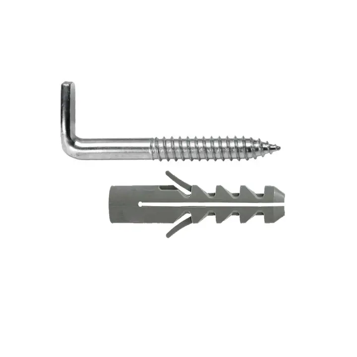 Kit Sanitario Alcayata Con Taco Expansión Ø 14 x 70 mm. Fijación Calentadores / Termos De Agua - 1