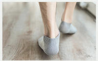 5Pares De Calcetines De Bambú Para Hombre Talla Grande EU39-48 Calcetines De Tobillo Transpirables Para Negocios De Alta Calidad - details 8
