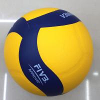 Baloncesto De Voleibol Azul Amarillo Tamaño 5 PU De Alta Gama Para Adolescentes Y Adultos Baloncesto Caliente Con Pega - details 11