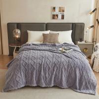 Manta De Tafurong De Poliéster 100% Coral Fleece Para Cama Y Sofá Color Sólido Suave Y Cálida Para Primavera E Invierno Tamaño Varía - details 24