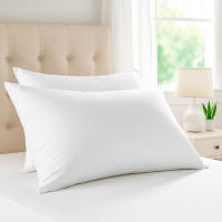 Almohada Fibra y Viscoelástica Aloe Vera - Memory Foam, Termorreguladora e Hipoalergénica - Firmeza Media - FusionHome - details 1