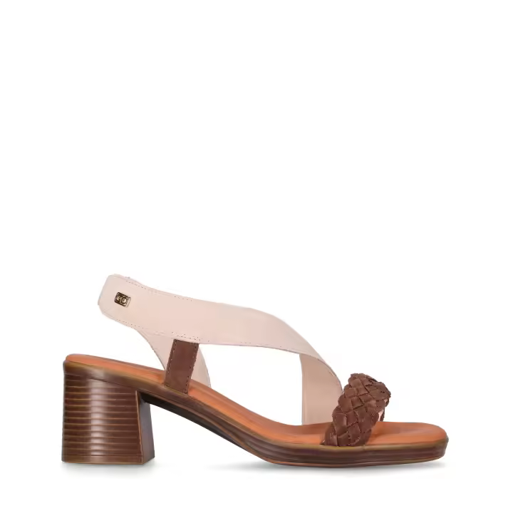 Chika10 Leather NEW GOTICA 11 Sandalia de Tacón Marron/Brown - 1