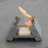 2PCS Estufa De Camping Portátil Para Alcohol Sólido Mini BBQ De Exterior Plegable Para Cocinar Picnics Y Fiestas En La Playa - details 5