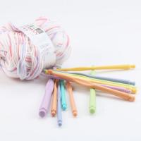 Kit De Agujas De Crochet De Plástico Con Mango Herramientas De Tejido DIY 12 Piezas/set Agujas De Crochet Para Manualidades Y Costura - details 2