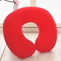 Almohada De Viaje Inflable En Forma De C Almohada De Cuello Portátil Cojín Redondo De PVC Para Descanso Corporal Y Viajes - details 2