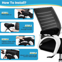 Almohadilla De Apoyo Para Los Codos De Espuma De Memoria Para Silla De Oficina Y Sofá Cómoda Y Duradera Para El Hogar Y La Oficina - details 3