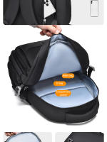 Mochila Oxford multicapa impermeable y elegante, mochila de gran capacidad para estudiantes, viaje Simple, fuera de la ciudad - details 8