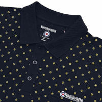 👕 Polo Lambretta Target Premium – Estilo Retro en Black/Gold - details 2