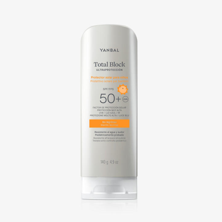 Protector solar Total Block Kids SPF 50+ YANBAL — oferta en Miravia