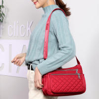 Bolso De Hombro Para Mujer Yogodlns Nylon Impermeable Con Múltiples Bolsillos Y Cierre De Cremallera Bolso De Viaje Para Diseñadores Bolsa Feminina Casual Tote - details 10