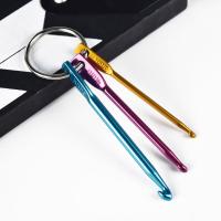Juego De 3 Tamaños Mini Gancho De Crochet De Aluminio Para Herramientas De Manualidades Y Tejido Multicolor Para Llaves - details 0
