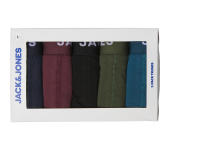 Jack & Jones Hombre Boxer Calzoncillos BOX Pack 5 unids Mod Trunks , composición 95% algodón y 5% elastano , Cintura Elástica - details 13