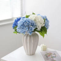 Ramo Artificial De Hiedra Euforbia Azul Toque Real Para Decoración De Bodas Arreglo Floral Interior Y Exterior - details 15