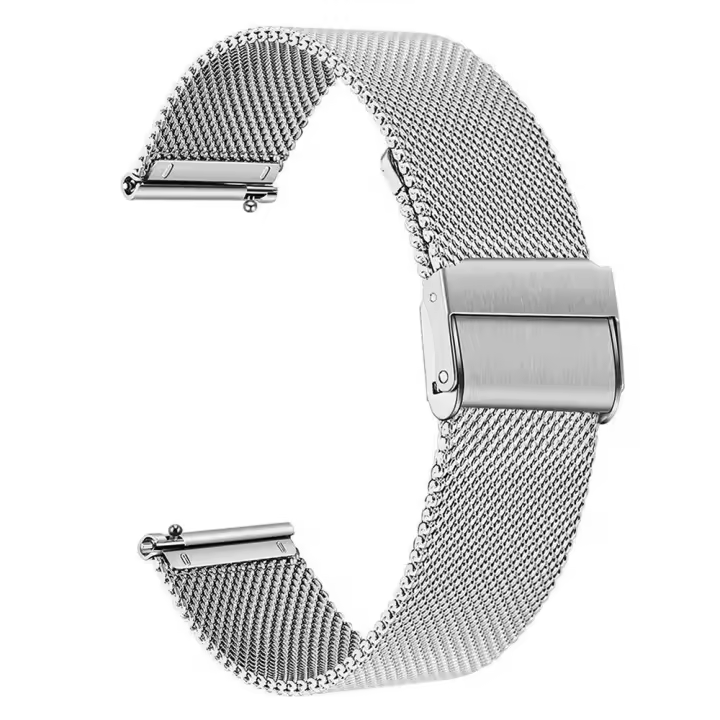Correa De Reloj De Acero Inoxidable 22mm Para Amazfit Balance Reemplazo De Pulsera Compatible Con GTR3 Cheetah Redonda/Pro Unisex - 1