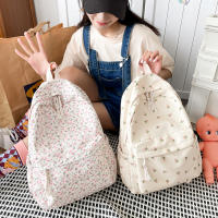 Mochila Floral De Moda Para Estudiantes Y Niñas Con Correas Ajustables Y Gran Capacidad Bolsa De Viaje De Nylon Para Mujeres - details 2