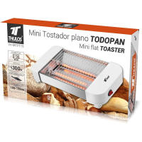 Mini tostador plano TODOPAN. 300W. THULOS TH-MTP115 - details 1