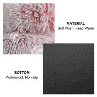 Cama De Gato Invierno Super Caliente Nido De Peluche Larga Para Perros Pequeños Y Gatos Cama Redonda Almohadilla De Descanso Para Mascotas - details 6